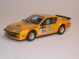 alpine renault a 310 v6 equipe de jaronn 2008 jaune 