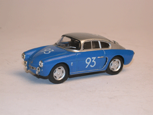 alpine renault redele speciale mille miglia 1955 bleu 