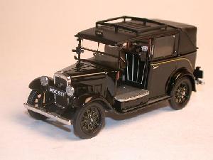 austin low loader taxi noir 