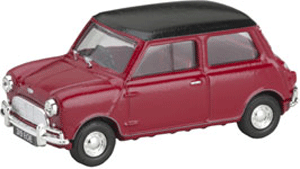 austin mini cooper rouge 