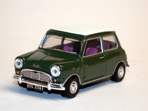 austin mini cooper vert 