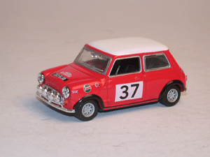 austin mini monte carlo n37 rouge 