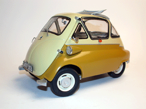 bmw isetta std serie limitee marron et creme