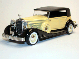 cadillac fleetwood phaeton 1933 jaune