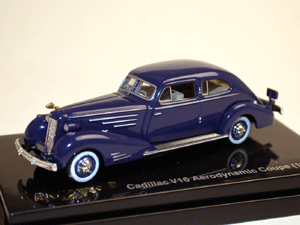 cadillac v16 aerodynamic coupe 1934 bleu 