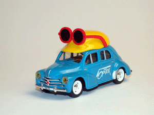 renault 4 cv optiek bleu 