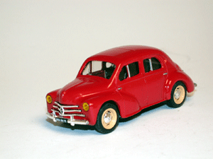 renault 4 cv rouge 